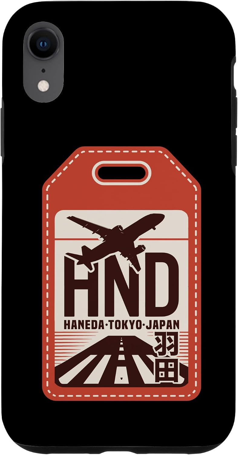 HND 羽田 東京 日本 空港コード 漢字 お土産 スマホケース iPhone 17 用
