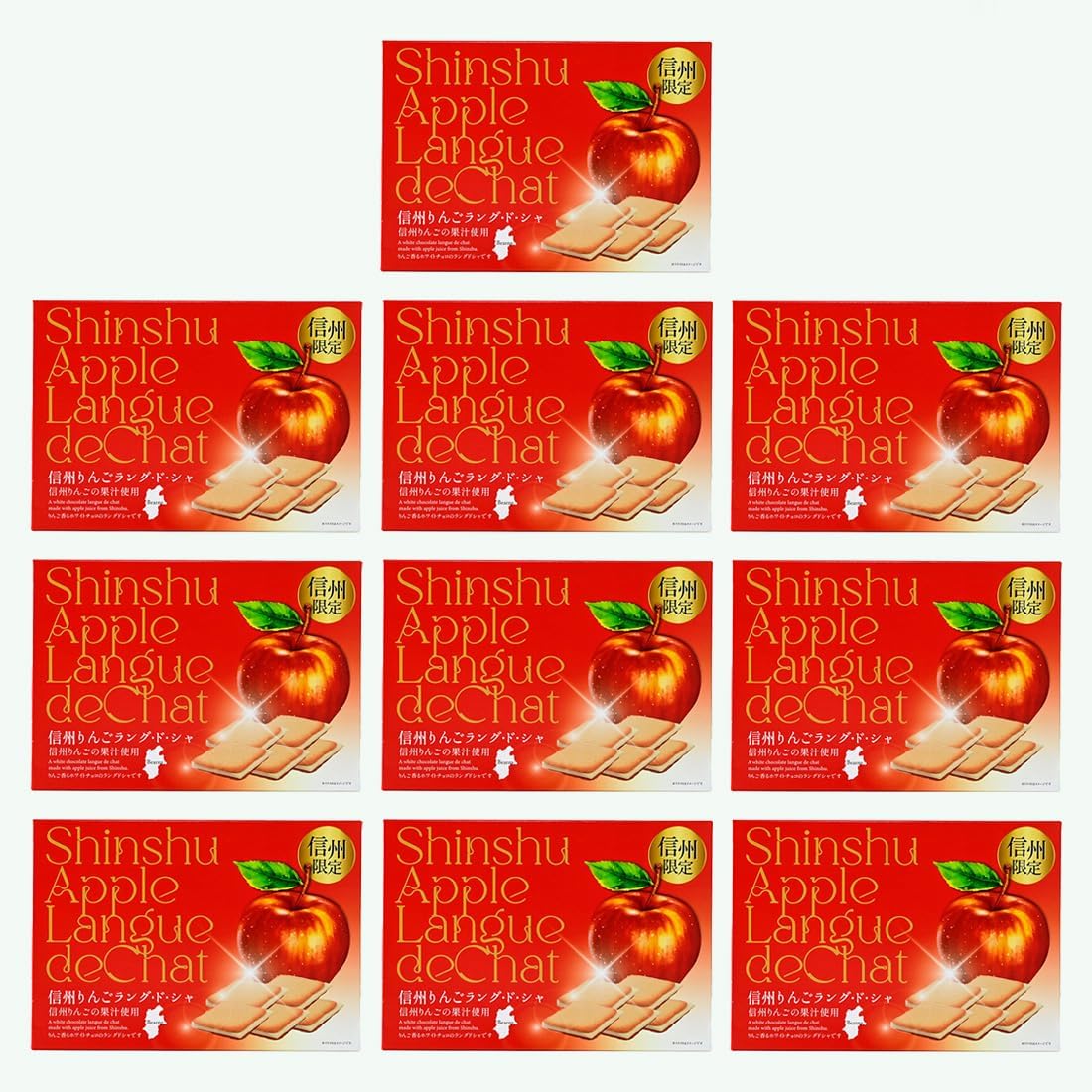 Shinshu Apple Rangosha (Summer Cool Delivery) (1 Box, 6 Pieces)