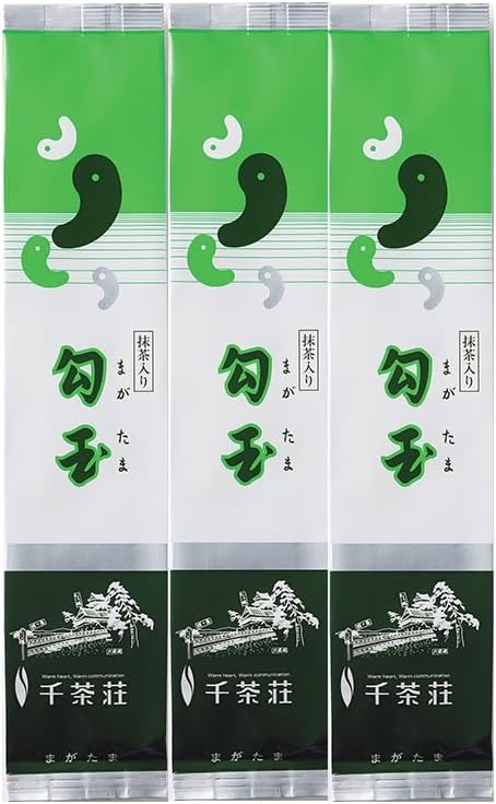 Senchaso Green Tea with Matcha, Magatama 3.5 oz (100 g) x 3 Bottles, Green Tea, Sencha, Japanese Tea, Cold Brew, Cold Tea, Cold Brew, Cold Tea, Leaves and Shimane for Home Use