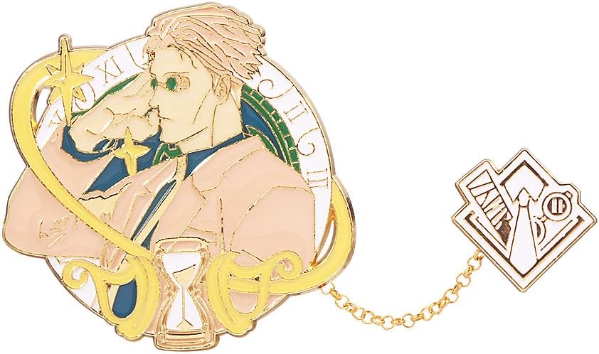 JJK Satoru Broche - Pines de esmalte de figuras de anime Satoru - Regalos divertidos para amantes del anime