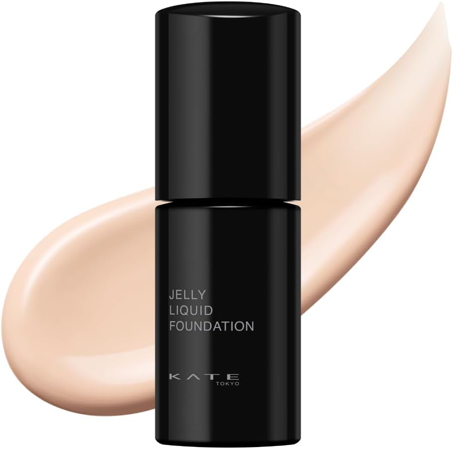 KATE Jewelry Liquid Foundation 02, Intermediate SPF30/PA++, Anti-Shine Cover for One Day, Lasting Beauty Liquid Foundation, Glossy Proof, Non-Comedogenic Tested