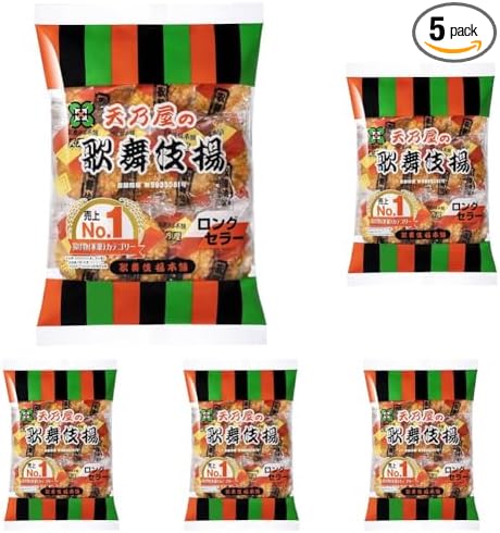 Amanoya Kabukiage Rice Crackers, 11 pieces