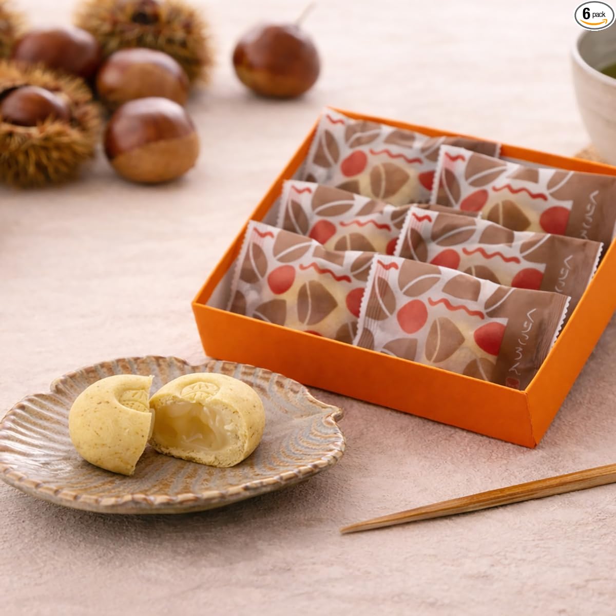 Year-end Gift, New Year's Gift, Gift, Roasted Chestnut Kinton, Kurikoron, 10 Pieces, Chestnuts, Sweets, Chestnut Confectionery, Premium, Japanese Confectionery, Present, Gifu, Souvenir, Hand-carried