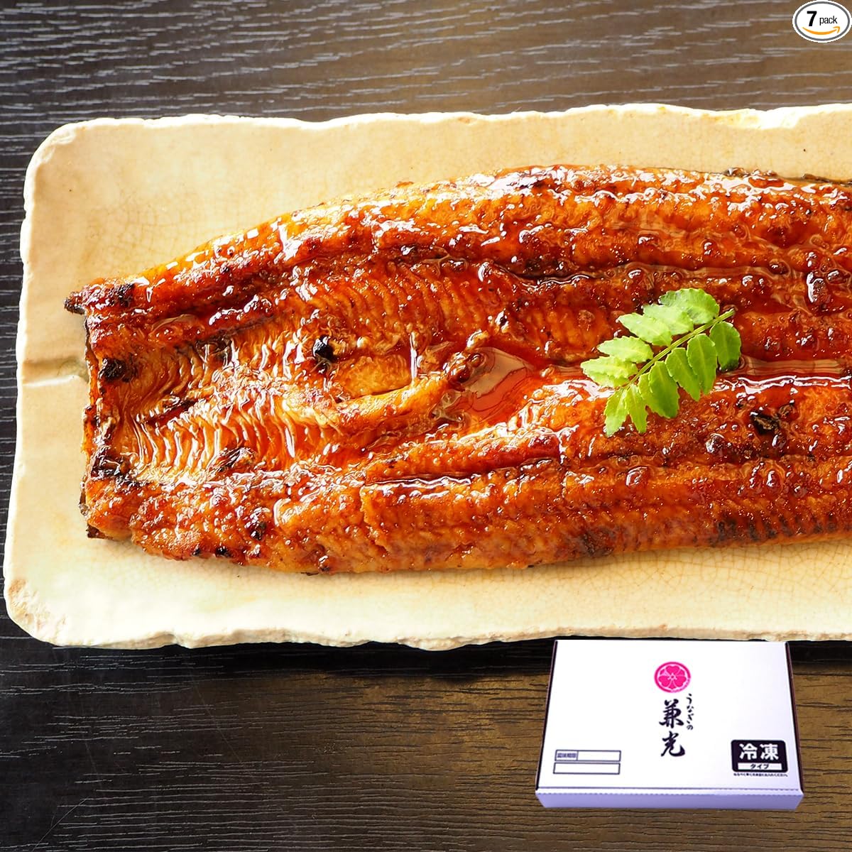 Unagi no Kanemitsu Domestic, Aichi Prefecture Eel, Headless, Kabayaki, Extra Large, Size 175g or more, 1kg (5 to 6 eels), Comes with sauce and sansho pepper | Gas Grilled Sauce with 15 Bags of Japanese Pepper, Bulk Buy, Large Capacity, Gourmet