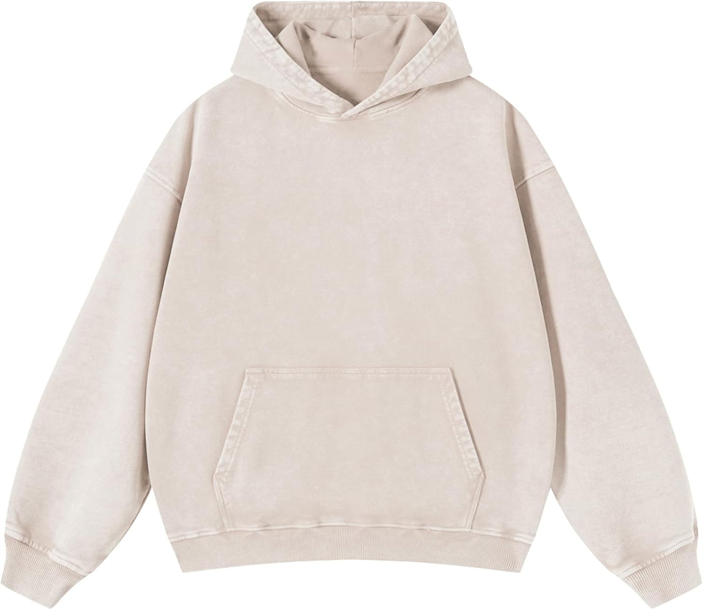 KEEPSHOWING Sudaderas con capucha de gran tamaño para hombre, estilo vintage, para parejas, con lavado ácido, sudaderas con capucha para hombre, ropa de calle