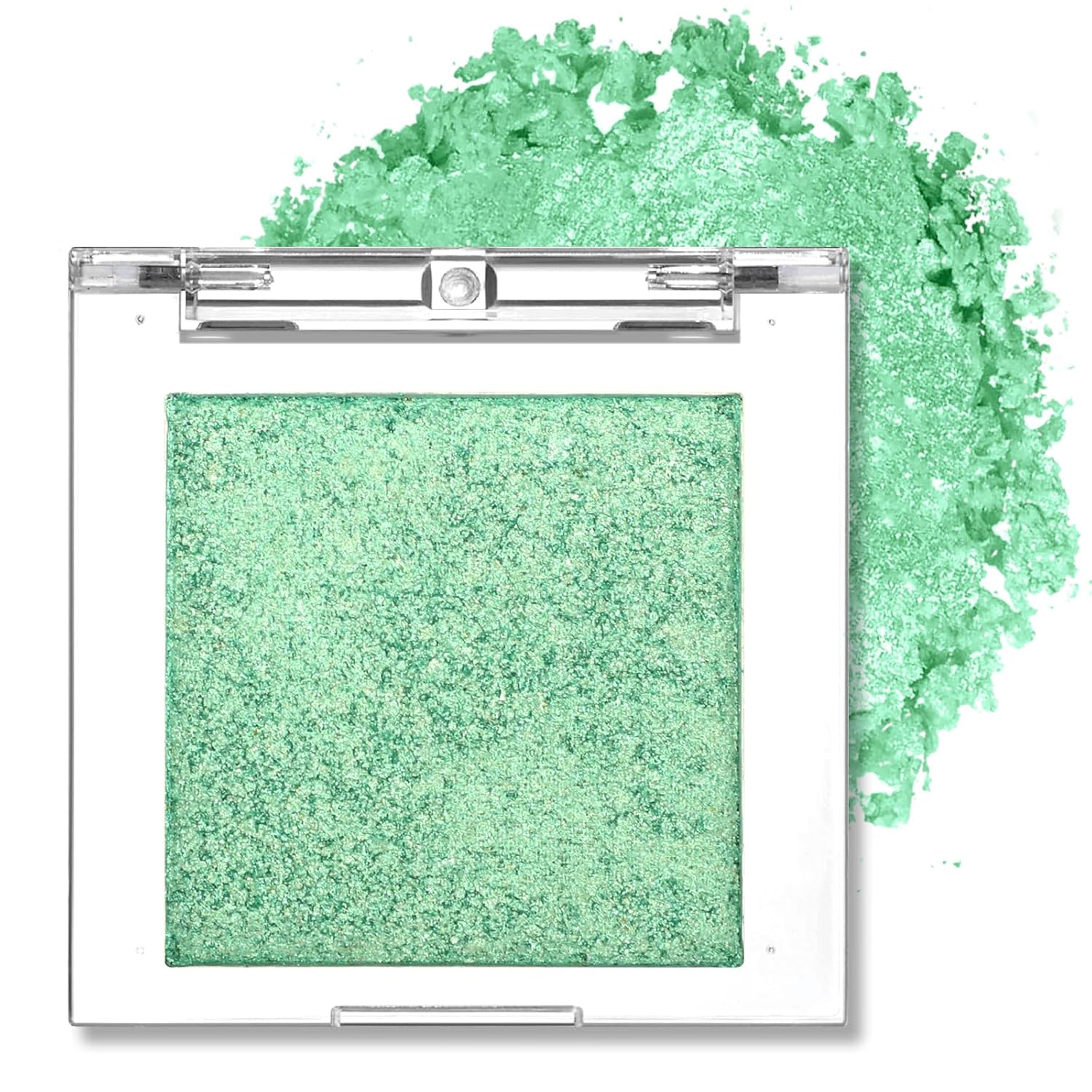 Erinde Paleta de sombra de ojos mate marrón individual, sombra de ojos de terciopelo maquillaje natural compacto en polvo, maquillaje de ojos de larga duración, ultra mezclable, color pigmentado