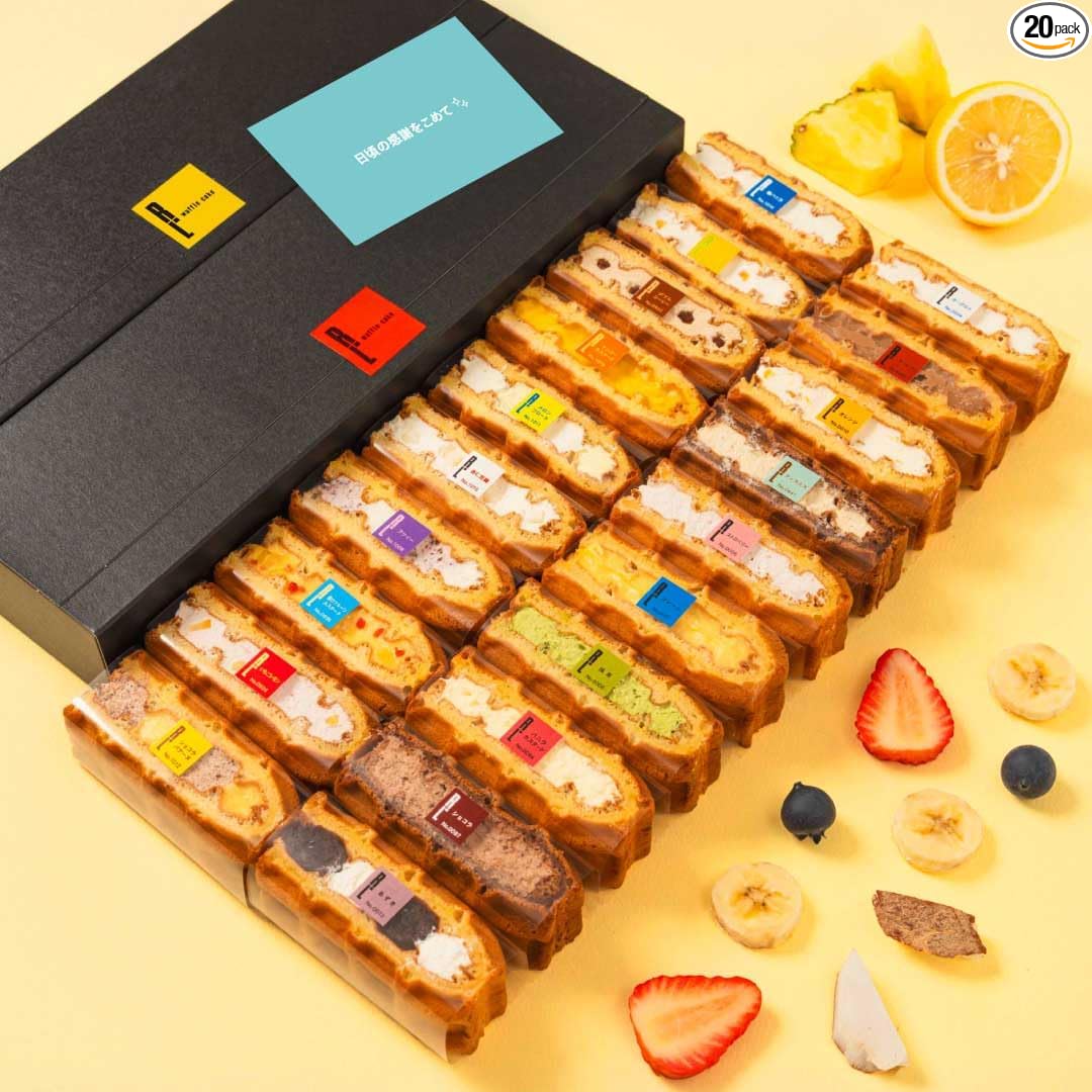 R.L Waffle Cake, Sweets, Gift, Present, Handbag Included, Classic, 10 Pieces, Frozen