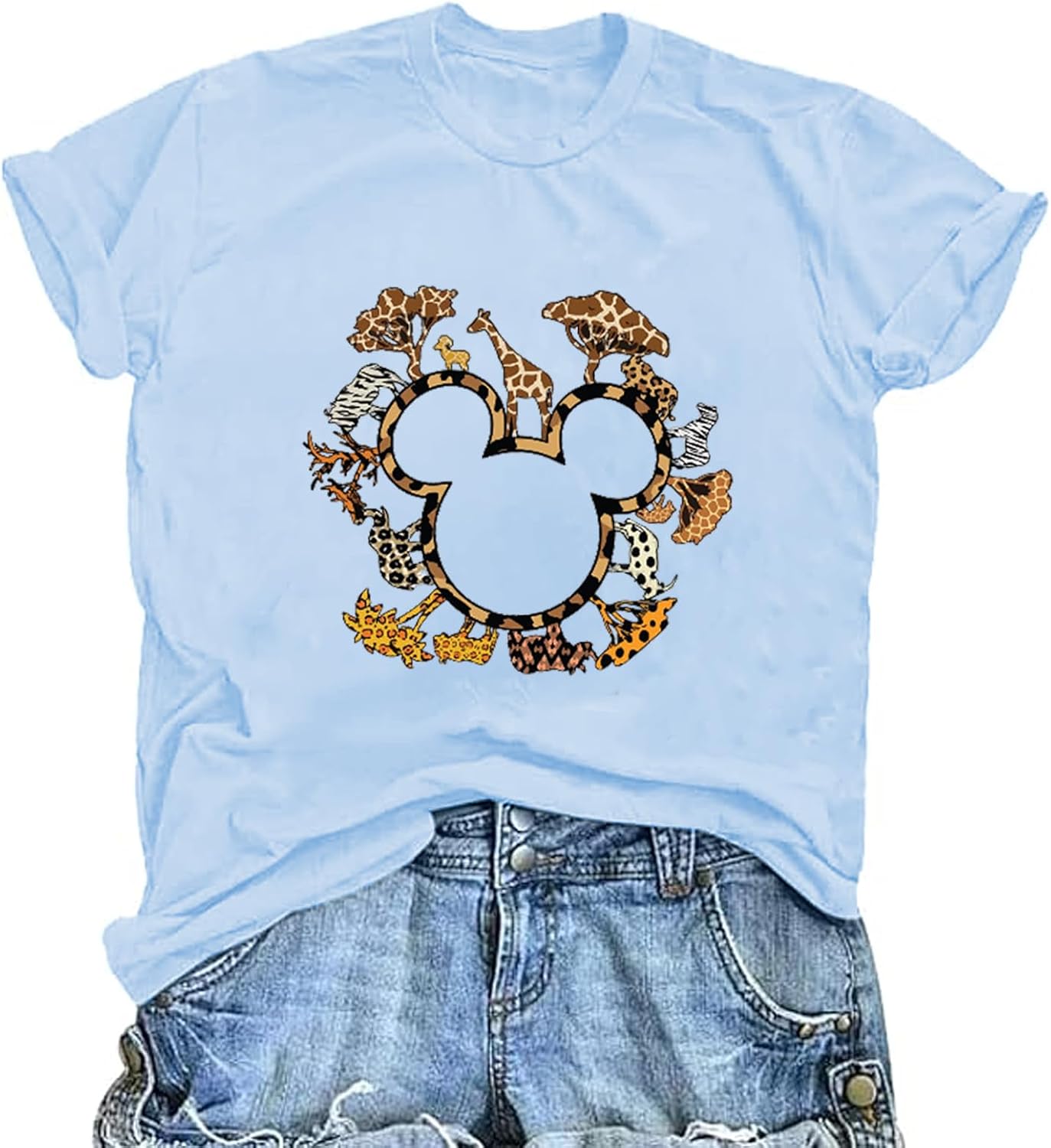 Camisa mágica para mujer, camiseta del Reino Mágico, camiseta gráfica de castillo, vacaciones familiares, tops de manga corta, tops casuales de verano