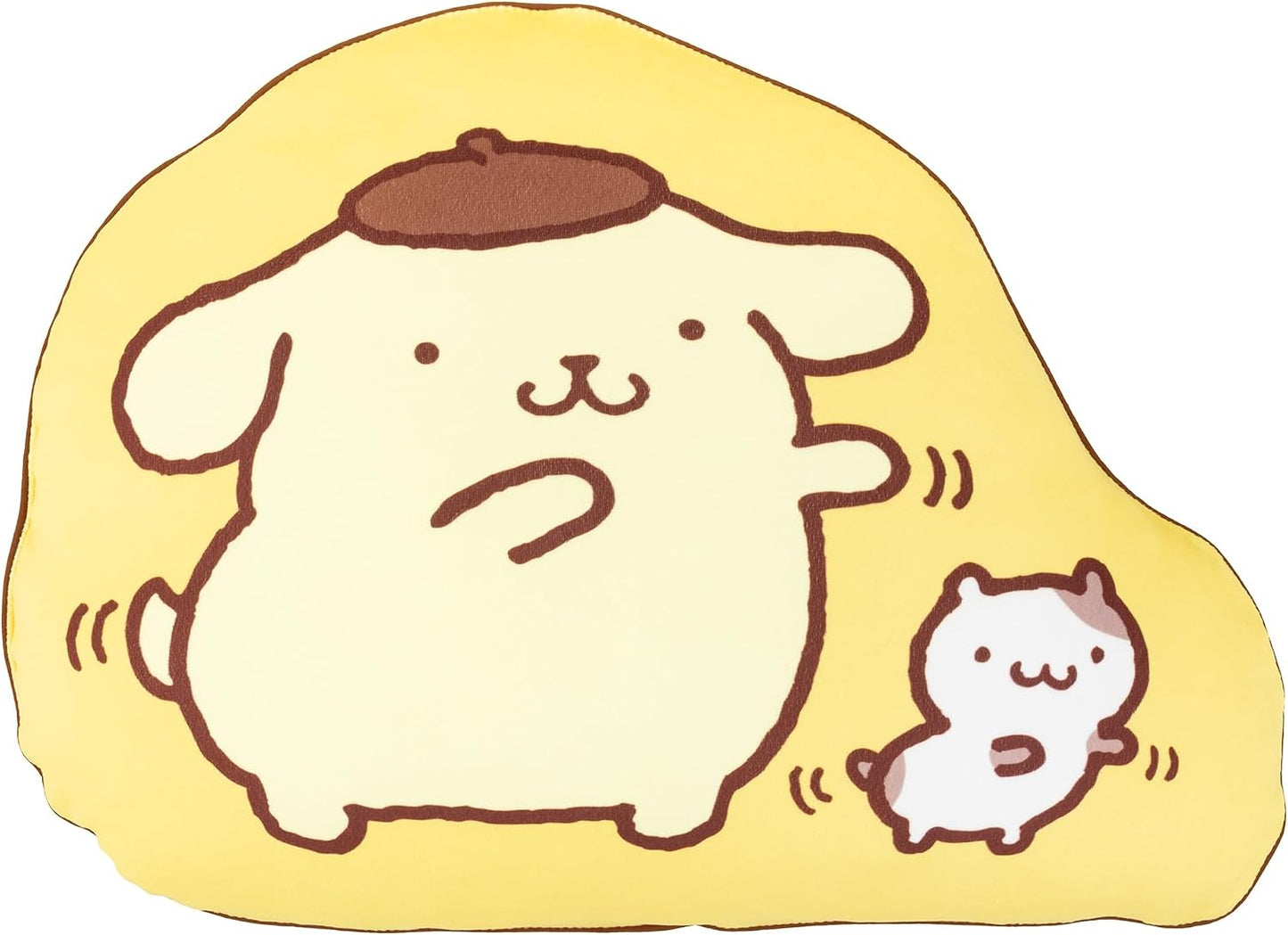 Moripilo Sanrio Kikirara Body Pillow, Die Cut Cushion, Skin Friendly Micro Fabric, Goods, Plush Nap Pillow, 11.8 x 15.7 x 3.9 inches (30 x 40 x 10 cm), Pink Pillow Morisita
