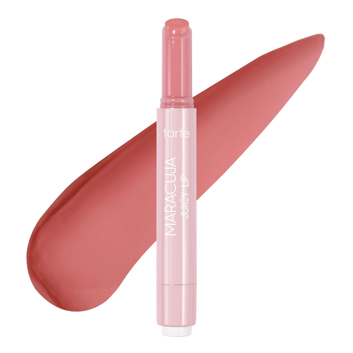 tarte maracuja jugoso bálsamo labial brillante – Mantequilla labial nutritiva viral con color y alta hidratación brillante, cuidado de la piel infundido con vitamina E, vegano y libre de crueldad