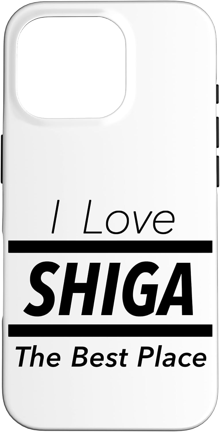 アイラブ・SHIGA 滋賀（I Love）JIMO-T【47都道府県】JIMO-T ジモティ プレゼント お土産 面白い スマホケース iPhone 13 用