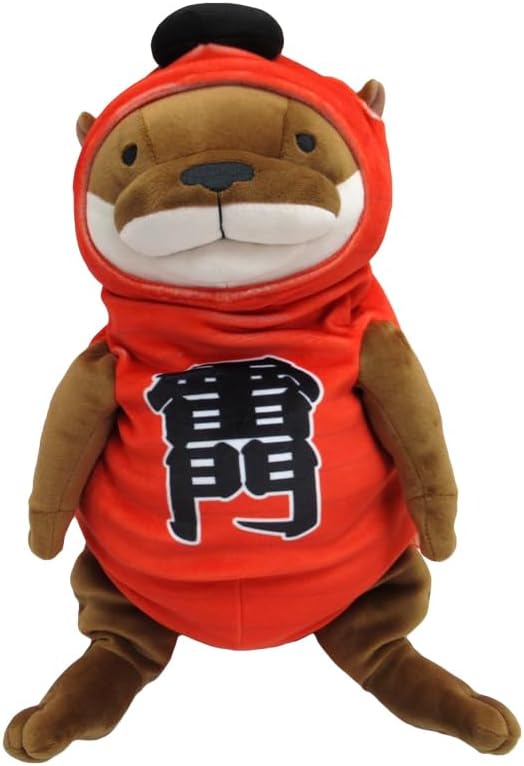 Morisaka Global Local Mochi Otter Tokyo Tower Mini Brown, Plushie, Stuffed Animal, 2.8 x 2 x 5.9 inches (7 x 5 x 15 cm), Souvenir, Asakusa, Tokyo, Japan, Tourist Attraction, Travel, Comfort, Soft