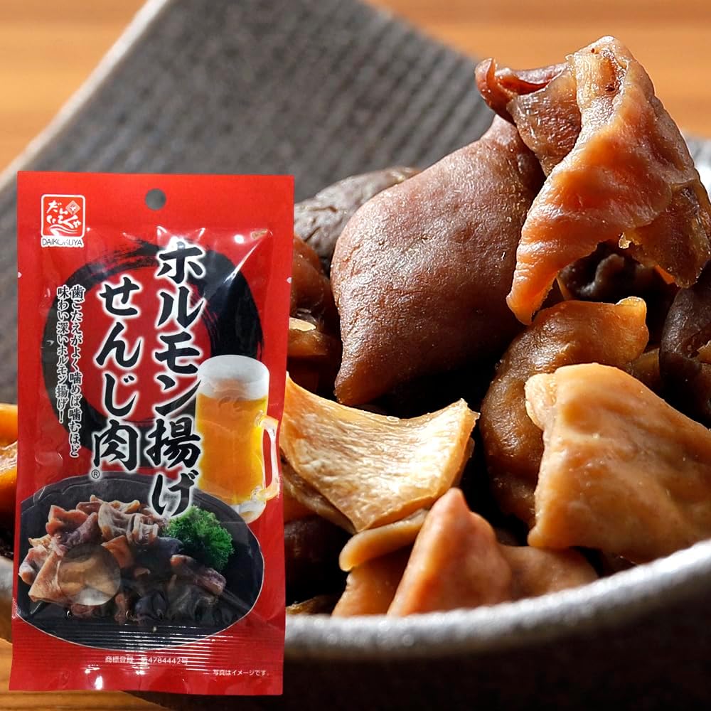 Daikuroya Fried Hormones, Set of 5, 1.4 oz (40 g) x 6 Bags, Hiroshima Specialty Snacks (5 Types of Aracalts x 6 Bags)