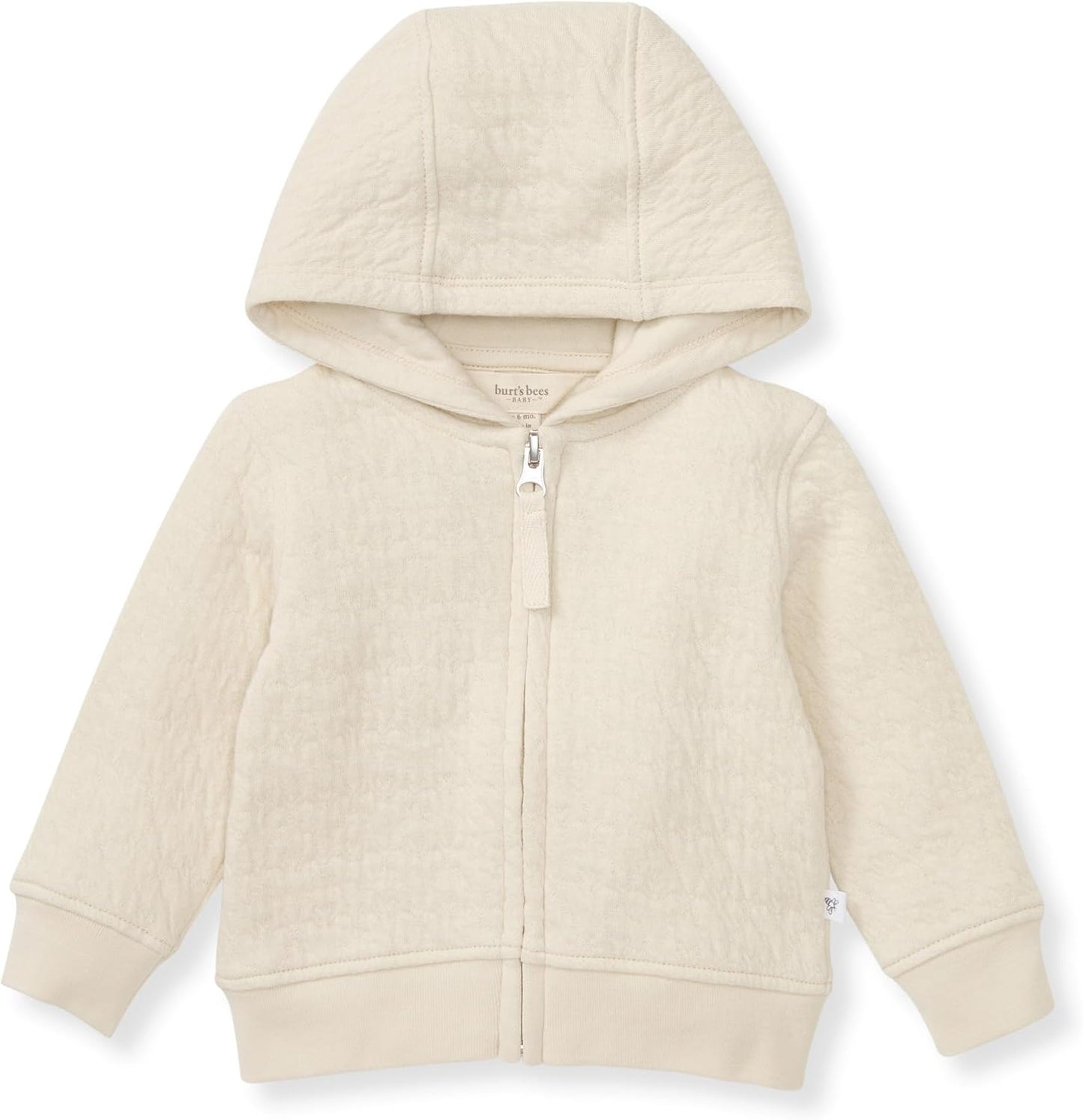 Burt's Bees Baby Unisex Jacket, Lightweight Zip-up Sweatshirt Hooded Coat or Vest, Organic Cotton