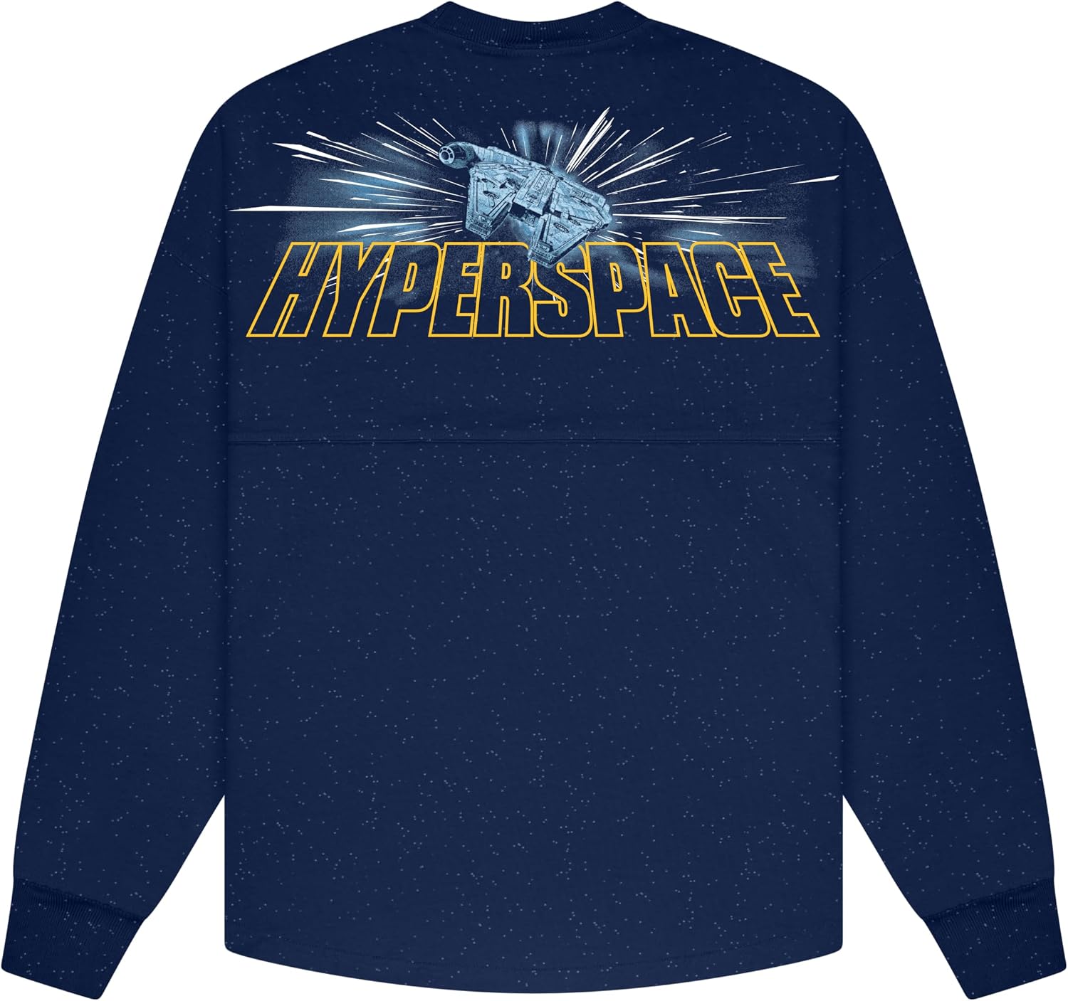 Spirit Jersey STAR WARS, colección oficial de Disney Star Wars, camiseta de manga larga de gran tamaño, unisex, 100% algodón