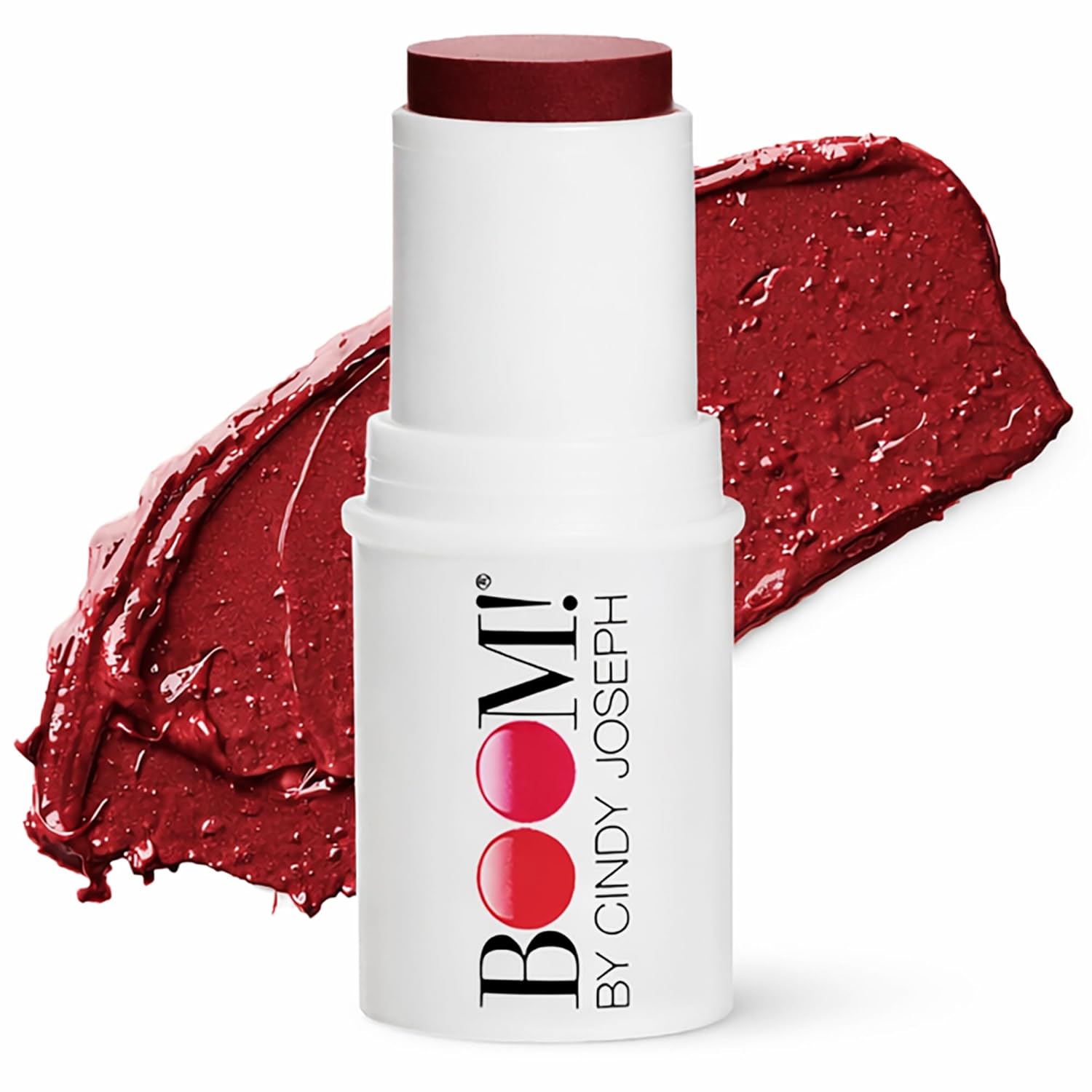 Barra y lápiz labial Boomstick Golden Peach® Warm Coral-Peach Blush | Multistick, vegano, maquillaje para mujeres mayores, piel madura, por Cindy Joseph