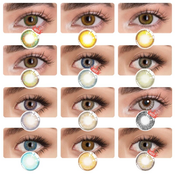 YOUPLUS lens 高発色　海外カラコン　ワンペア　度あり