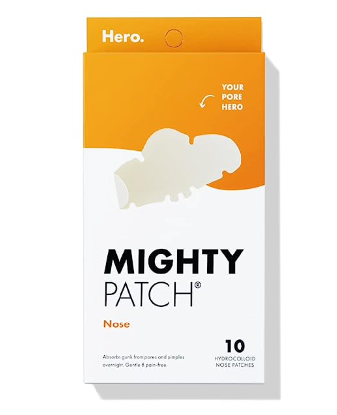 Mighty Patch Original from Hero Cosmetics - Hydrocolloid Acne Pimple Patch for Covering Zits and Blemishes, Spot Stickers for Face and Skin, Vegan-friendly and Not Tested on Animals (36 Count)