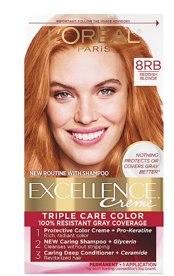 L'Oreal Paris Excellence Creme Permanent Triple Care Hair Color, 01 Extra Light Ash Blonde, Gray Coverage For Up to 8 Weeks, All Hair Types, Pack of 1