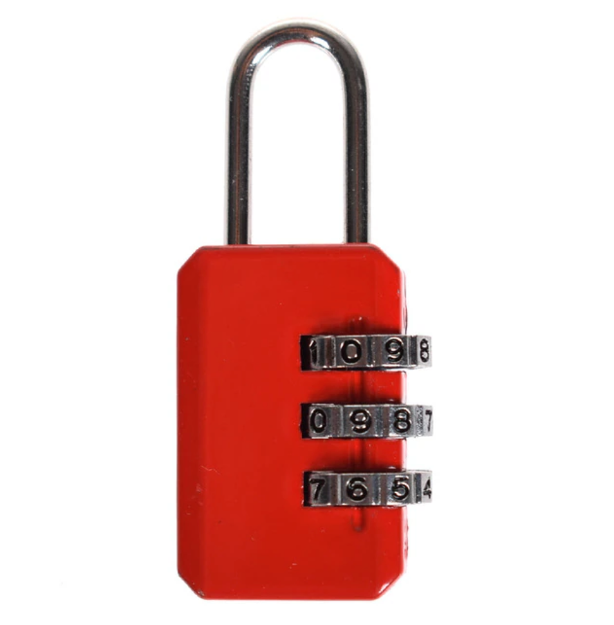 高品質小型シックな南京錠実用的なスーツケース荷物セキュリティパスワードロック3桁コンビネーション旅行のアクセサリー