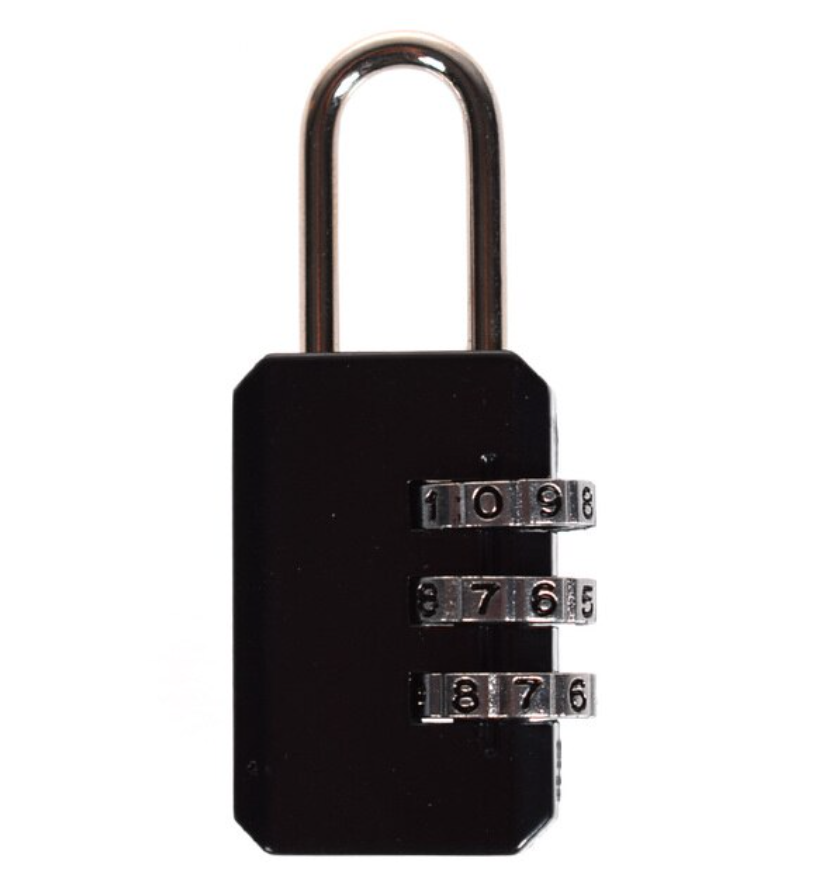 高品質小型シックな南京錠実用的なスーツケース荷物セキュリティパスワードロック3桁コンビネーション旅行のアクセサリー